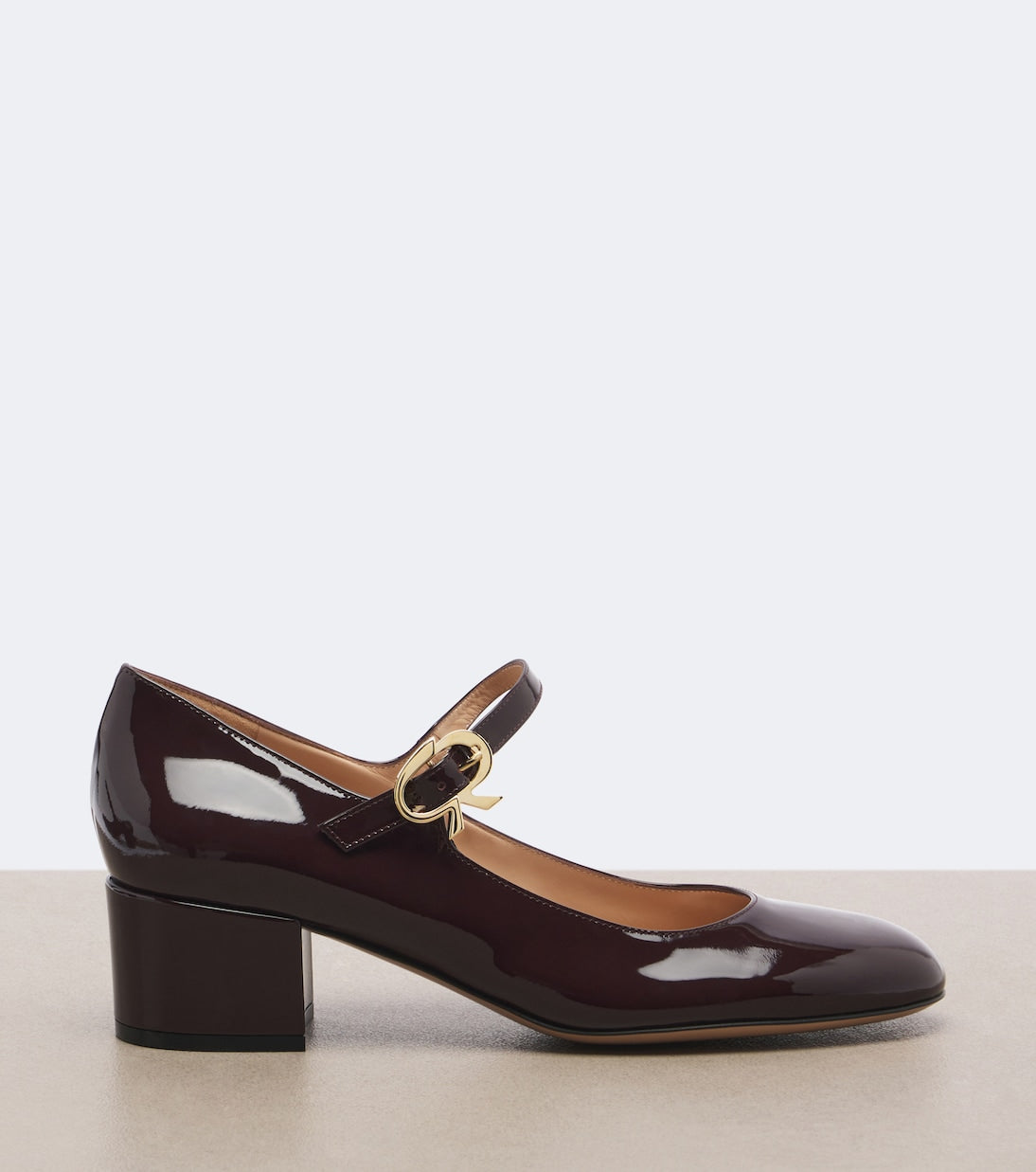 Gianvito Rossi - Mary Ribbon patent leather Mary Jane pumps