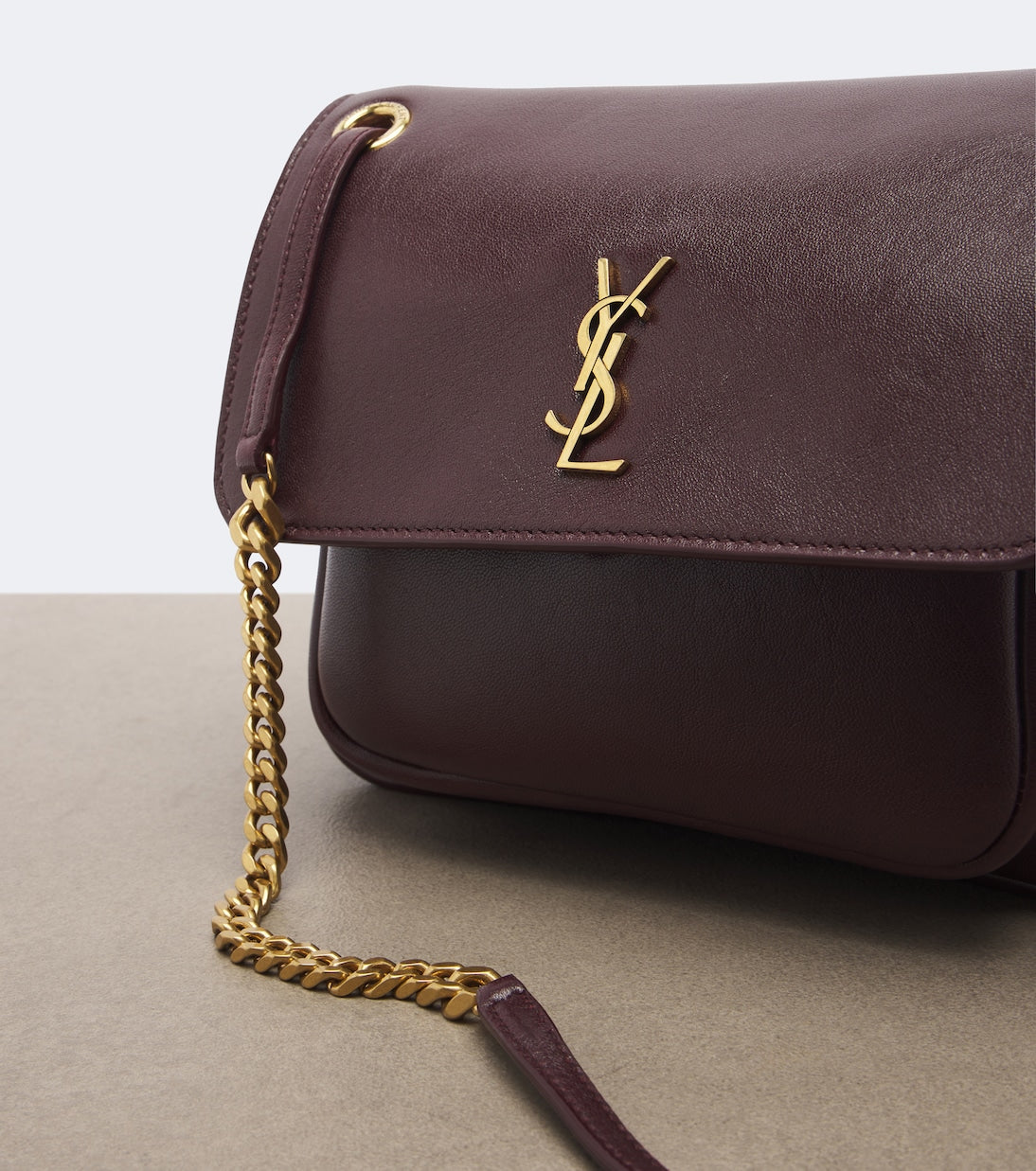 Saint Laurent - Niki Cassandre leather shoulder bag