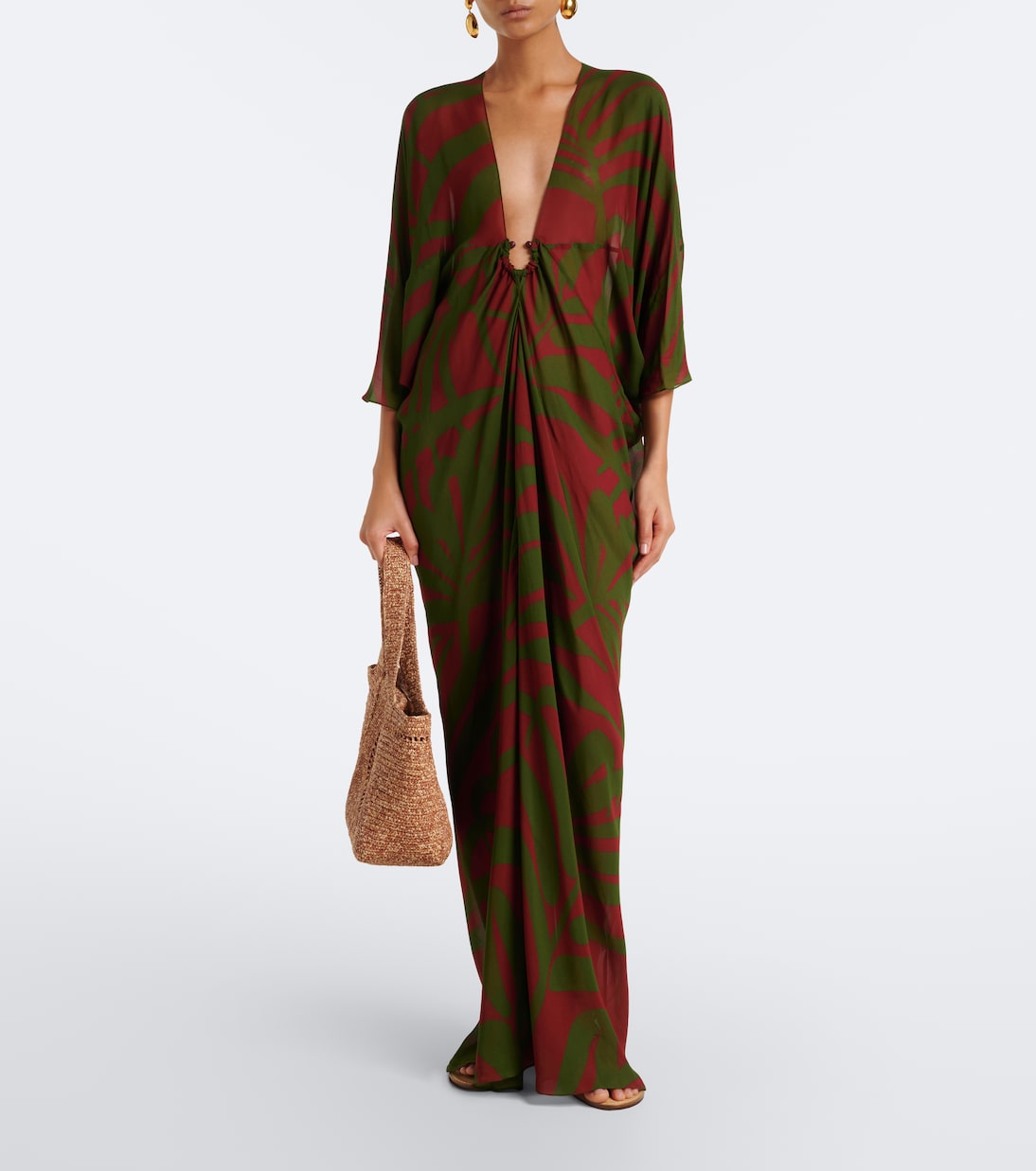 Johanna Ortiz - Printed georgette kaftan
