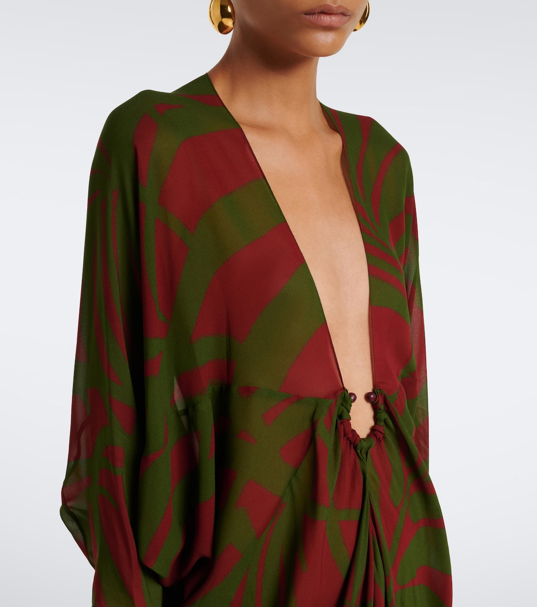 Johanna Ortiz - Printed georgette kaftan