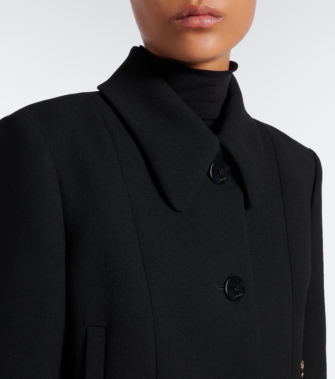 Gucci - Horsebit wool crêpe jacket
