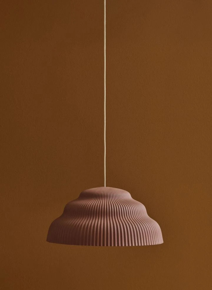 Schneid Studio - Kaskad ceramic suspension lamp | Rust