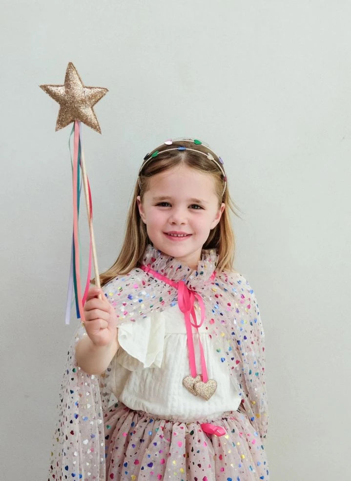 Mimi & Lula - Rainbow Magic Wand | Gold