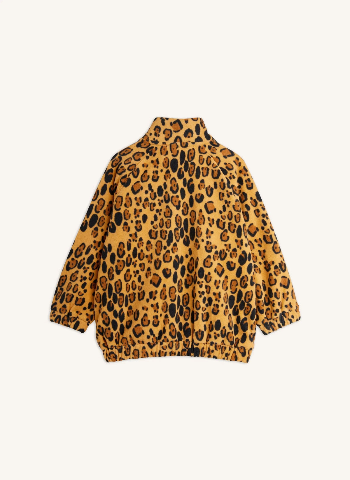 Mini Rodini - Recycled Polyester Leopard Print Jacket | Beige
