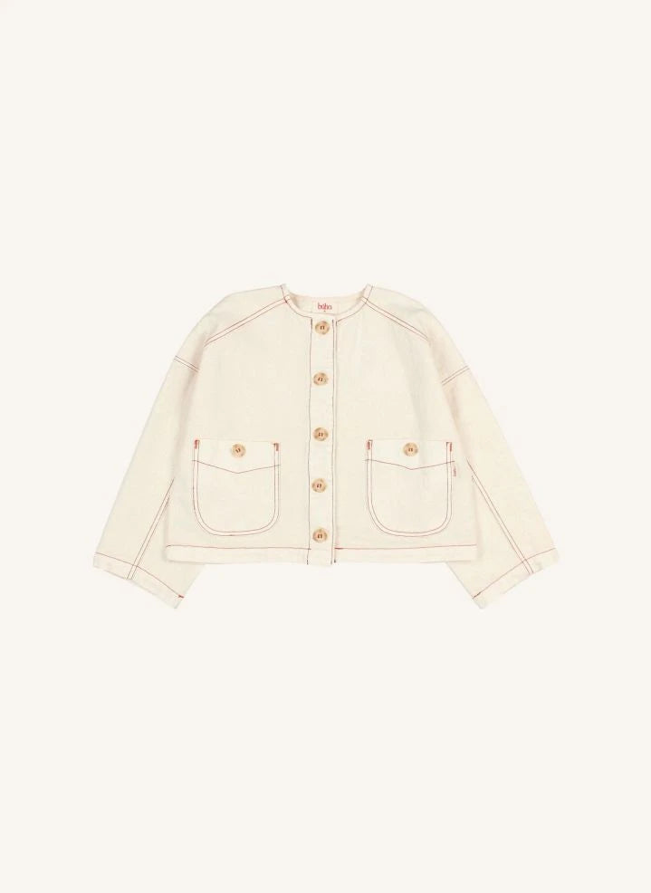 Búho - Denim Lyocell jacket | Off white
