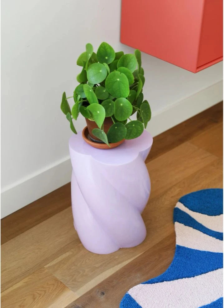 &Klevering - Marshmallow Side Table | Lilac