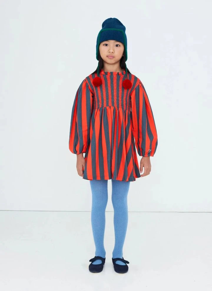 Tinycottons - Striped Dress | Red