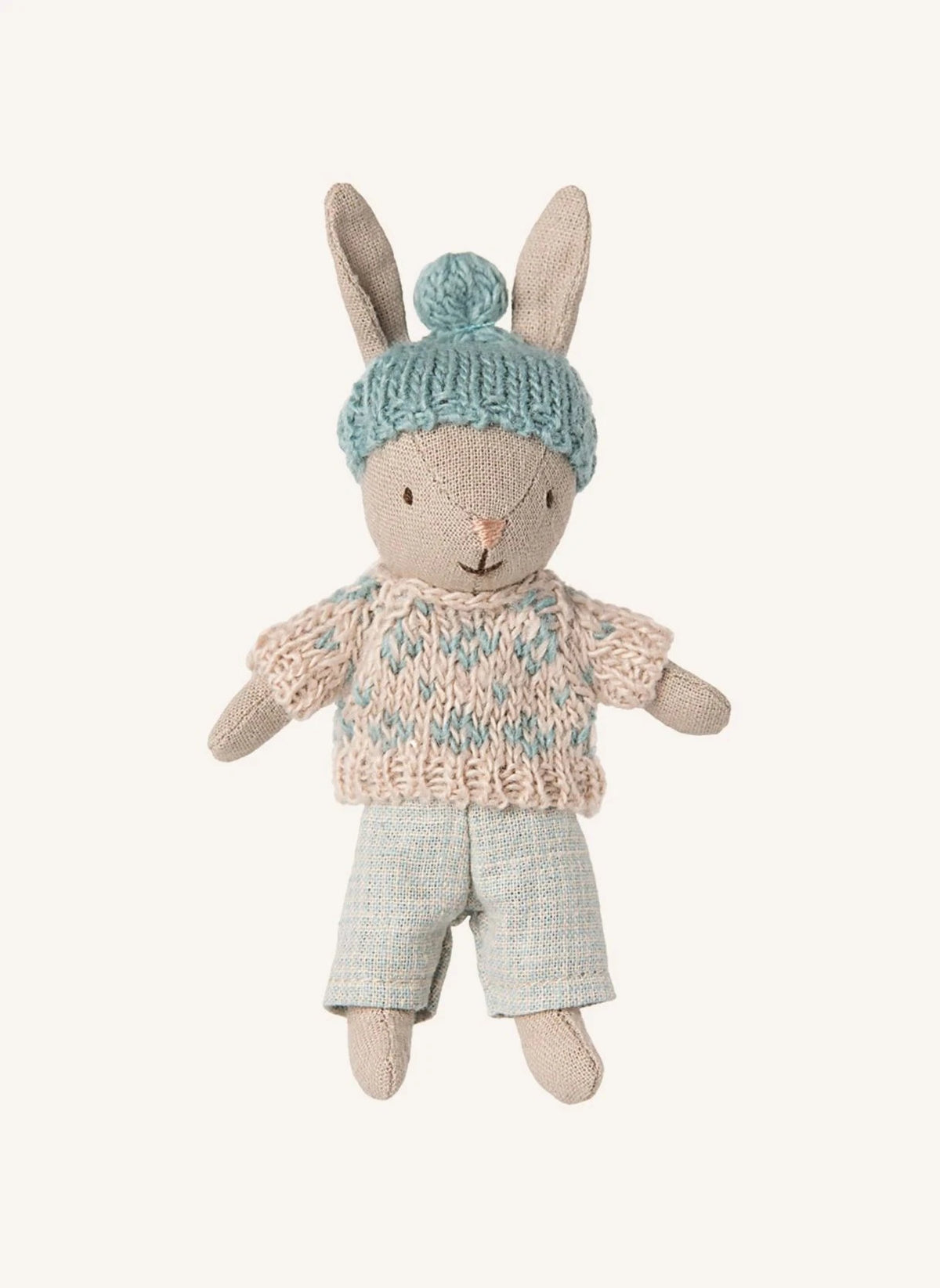 Maileg - Winter rabbit | Mint Green