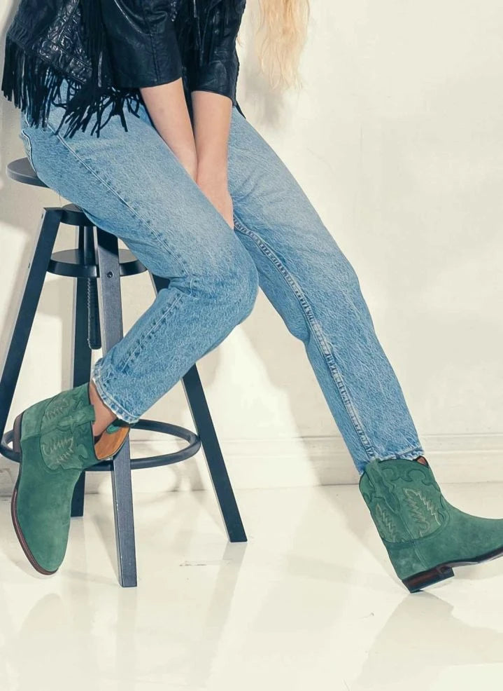 Shiloh Heritage - Boots Early Midnight Daim | Green
