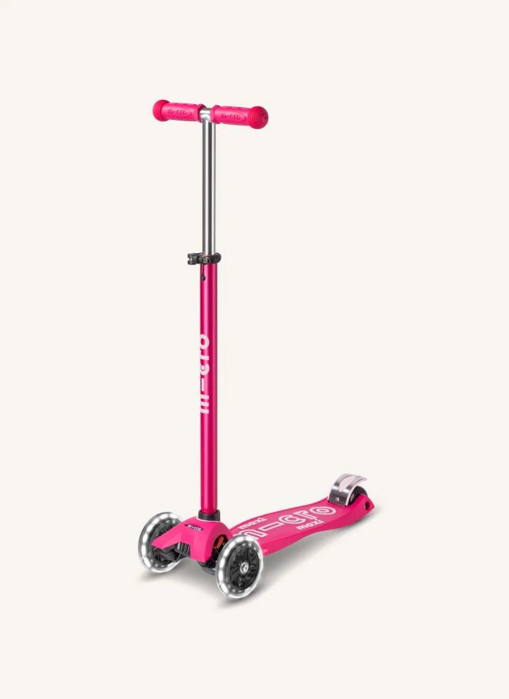 Micro - Maxi LED scooter | Fuchsia