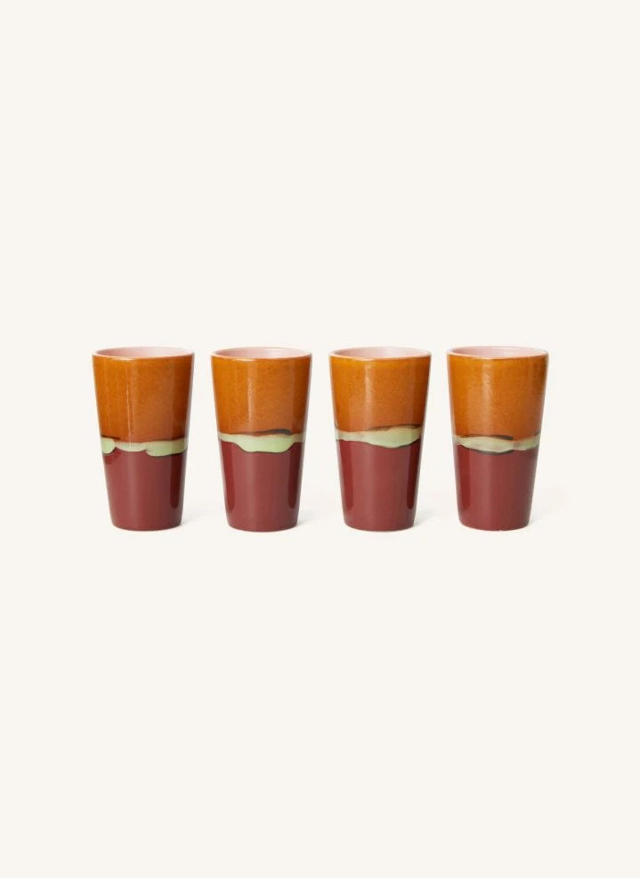 HKliving - Stoneware mug | Orange