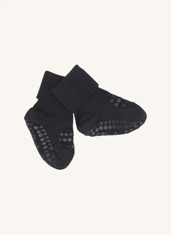 GOBABYGO - Combo Box 4 Non-slip Bamboo Socks | Blue