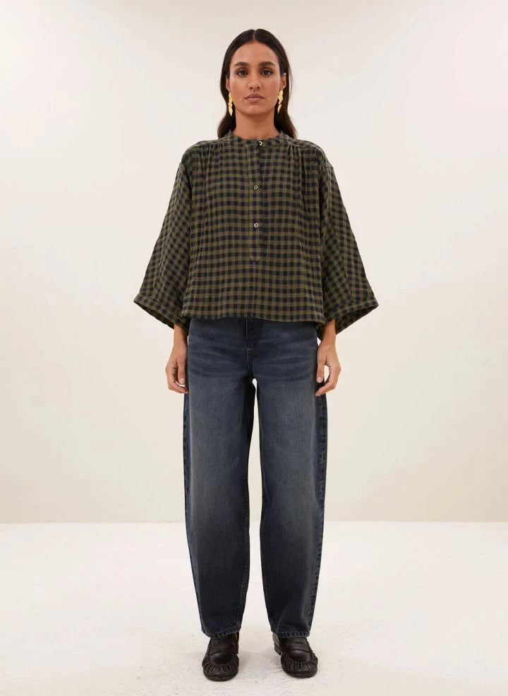 By Bar - Jess blouse | Olive green