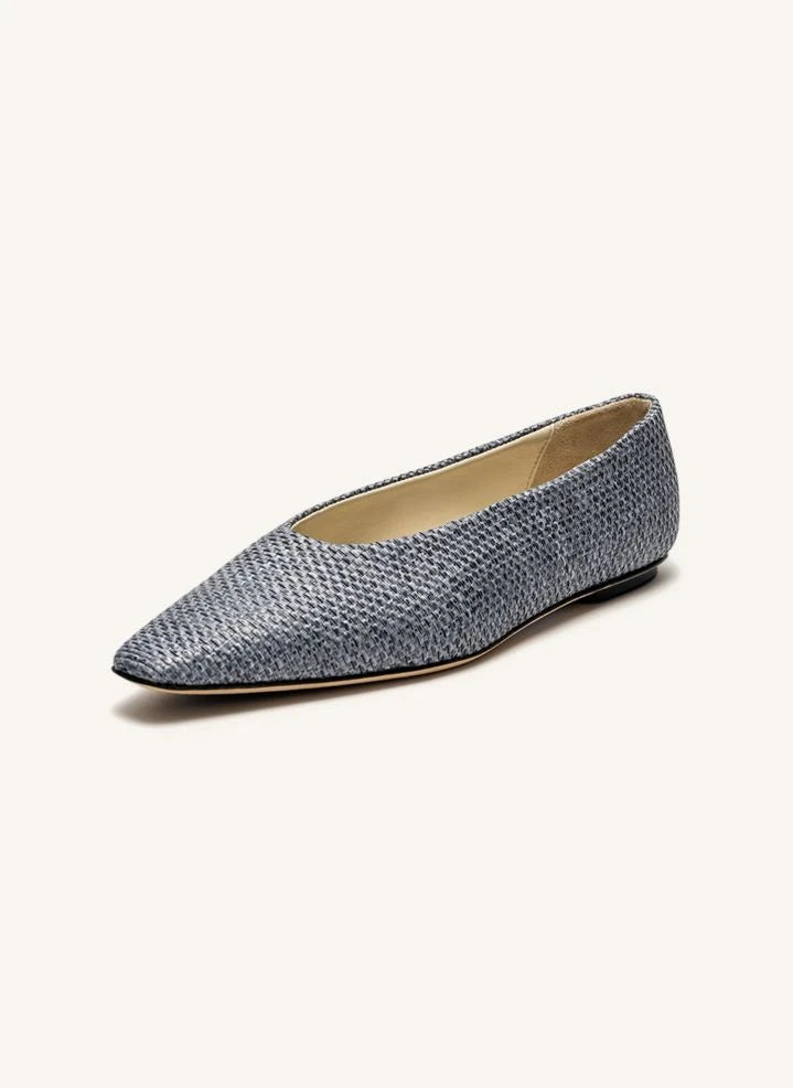 Odare - Ballerinas Bilbao Raphia | Blue
