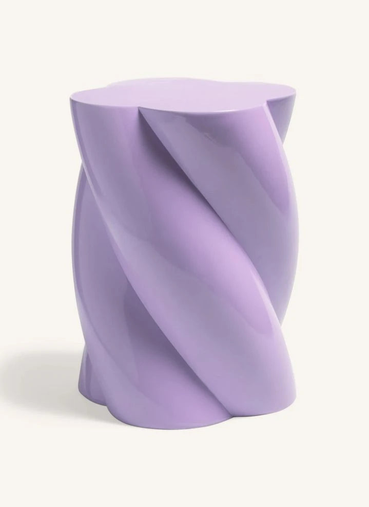 &Klevering - Marshmallow Side Table | Lilac