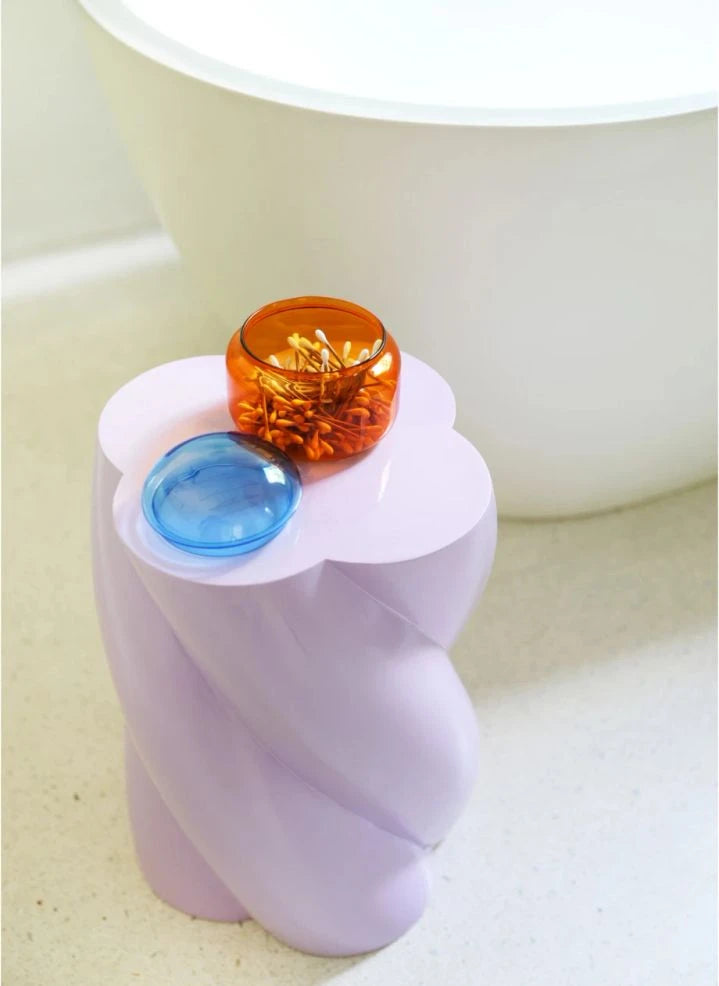 &Klevering - Marshmallow Side Table | Lilac