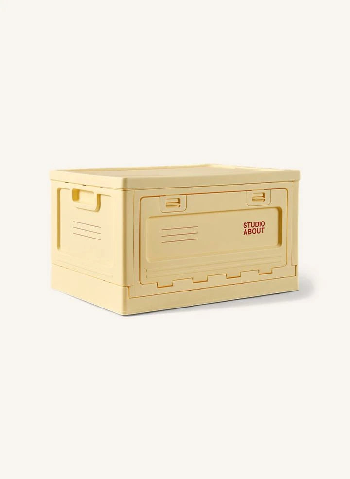 Studio About - Stackable storage box | Pale yellow
