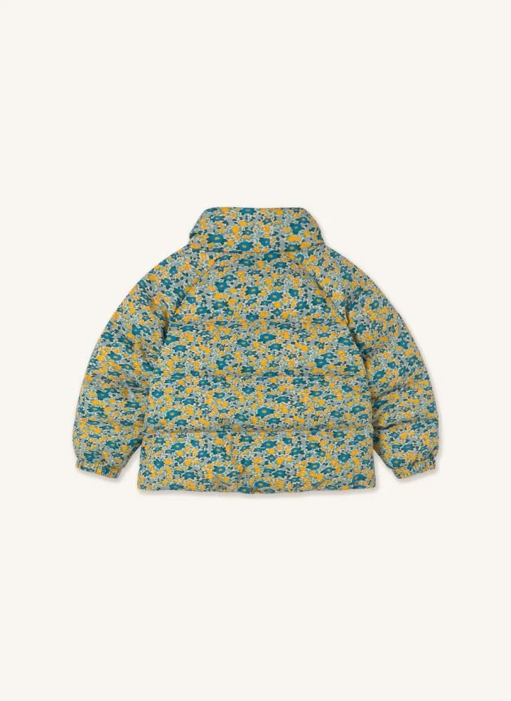 Tinycottons - Floral Down Jacket | Blue