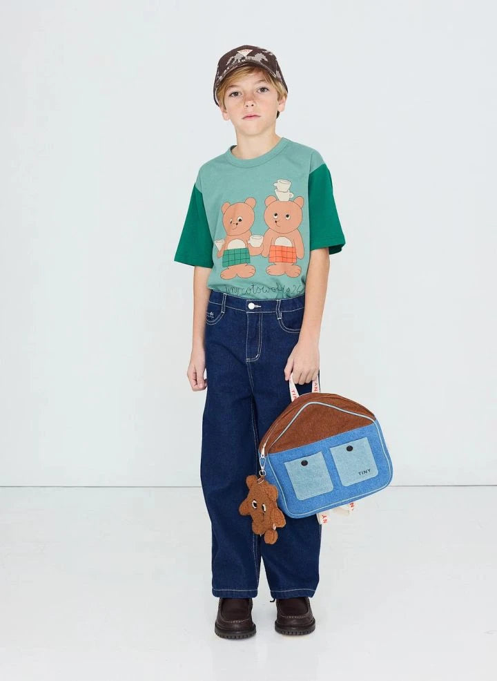 Tinycottons - Homemade Backpack | Blue