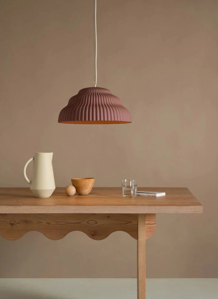Schneid Studio - Kaskad ceramic suspension lamp | Rust