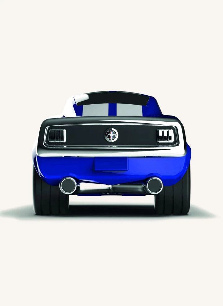 Baghera - Ford Mustang car | Blue