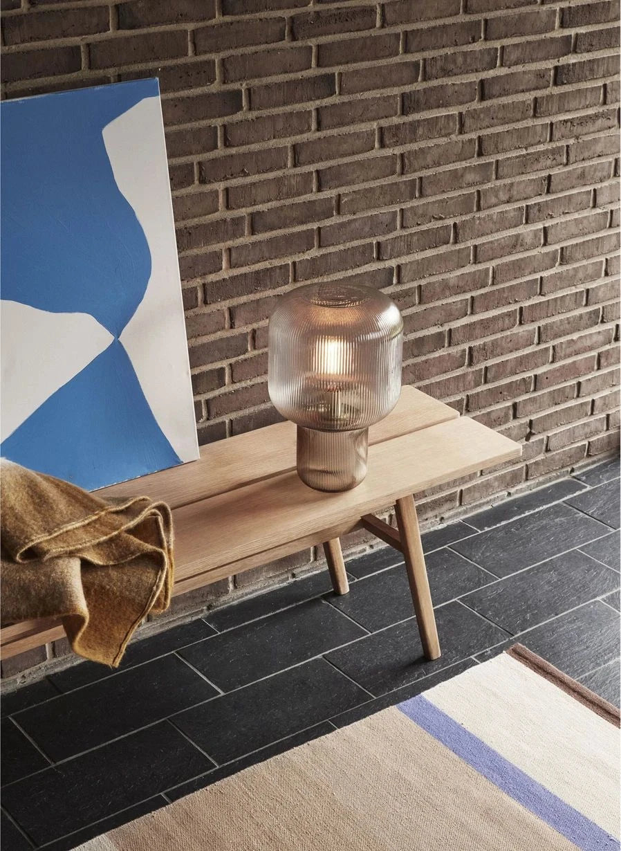 Hübsch - Table Lamp | Ash grey