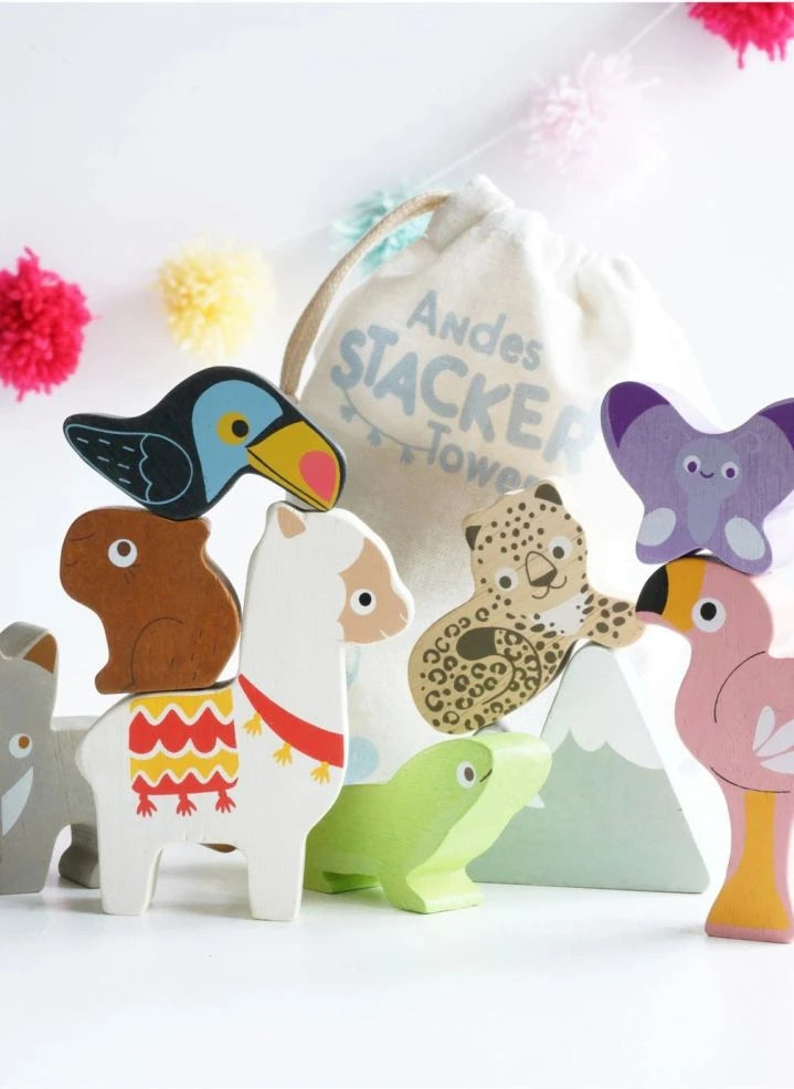 Le Toy Van - Andean Animals Stackign Tower