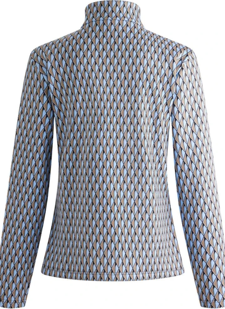 Fusalp - Orion printed undershirt | Light blue