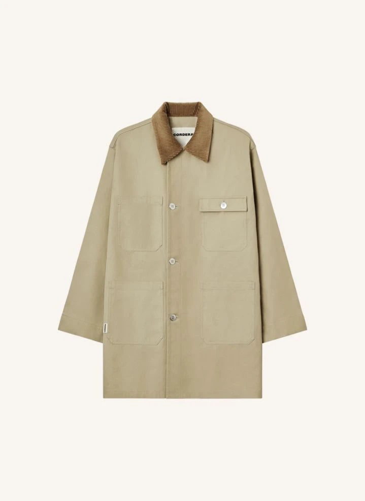 Cordera - Button-down jacket  | Beige