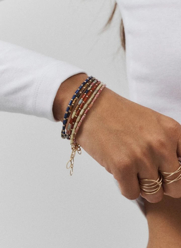 Camille Colette Studio - Baia Carnelian Bracelet | Multicoloured
