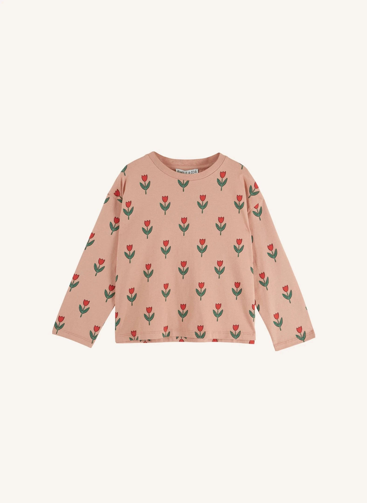 Emile et Ida - Organic cotton T-shirt | Pink