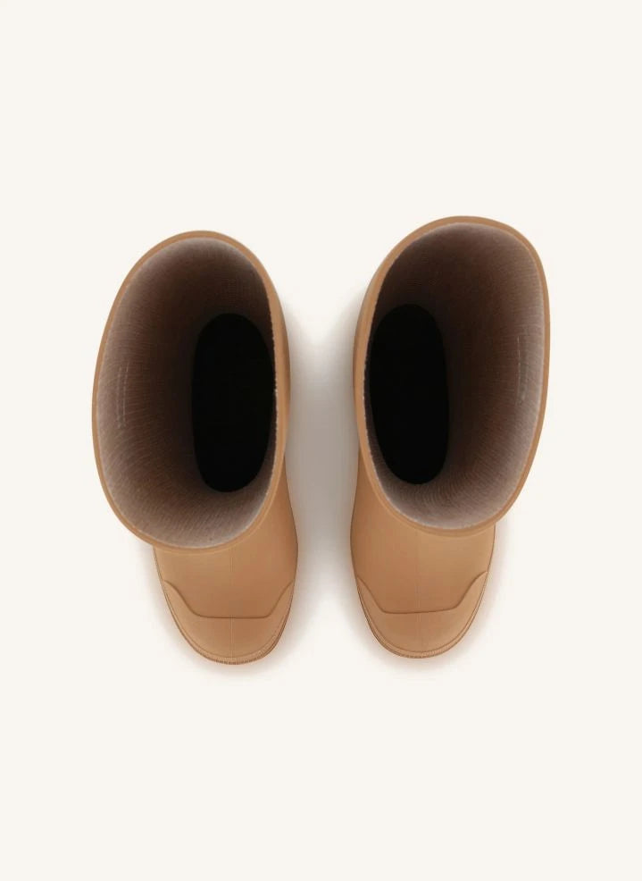 Chloé - Chloé Rain Boots | Caramel