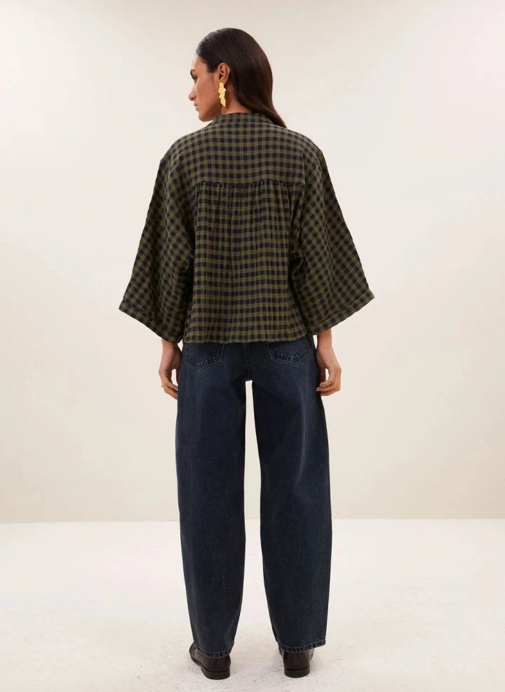 By Bar - Jess blouse | Olive green