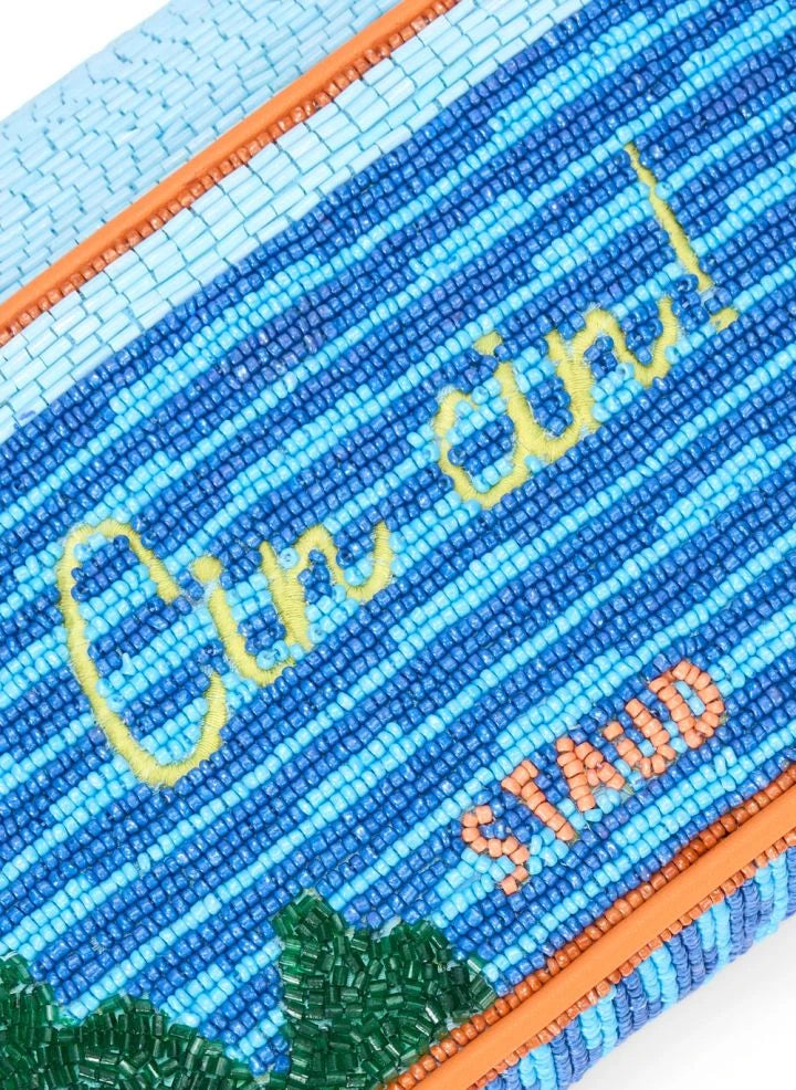 Staud - Tommy Beaded bag | Sunset