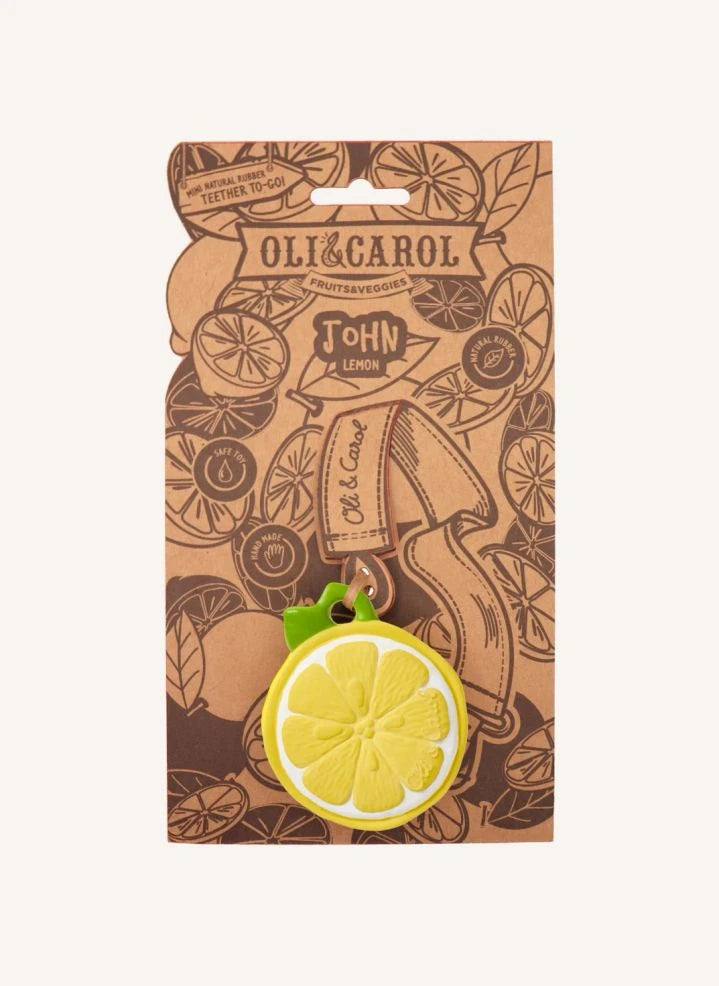 Oli & Carol - John Lemon teething toy