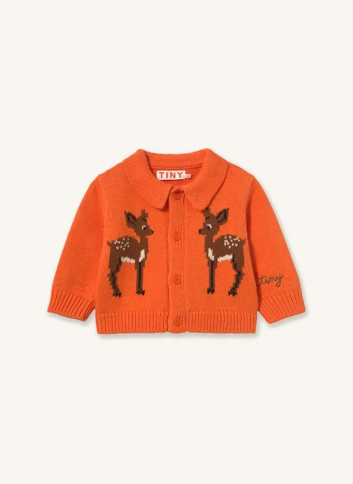 Tinycottons - Biches Cardigan | Red