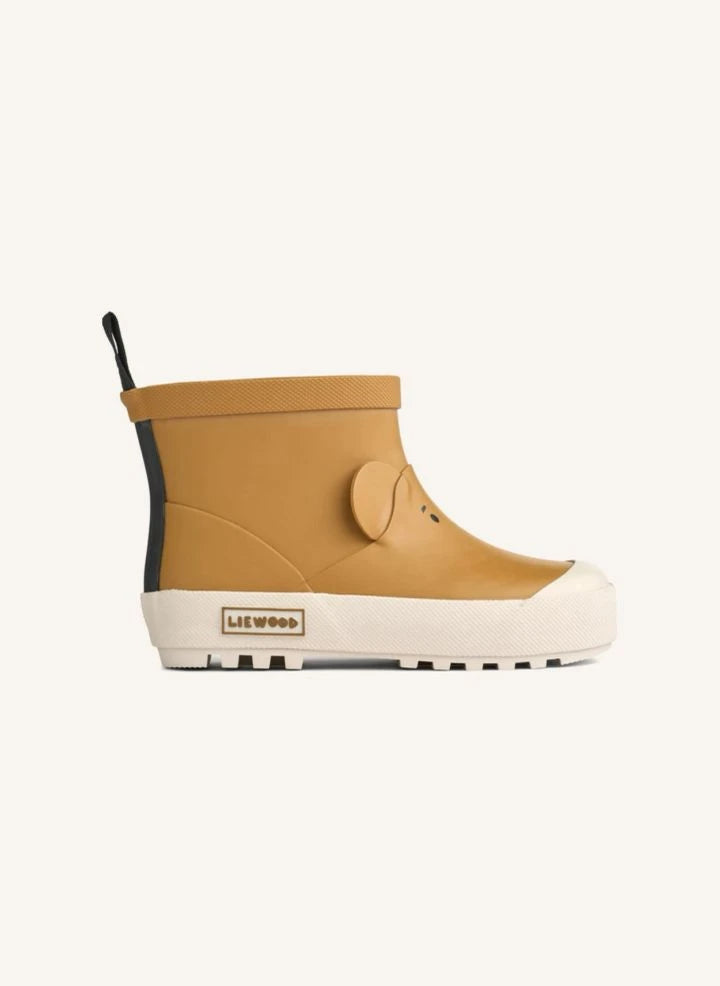 Liewood - Jesse Bear Thermo Rain Boots | Caramel
